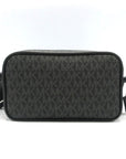 Michael Kors Black Canvas Crossbody Bag