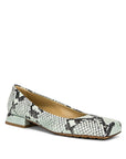 Bottega Veneta Bicolor Calfskin Ballet Flats