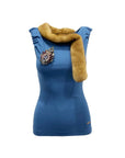 Dsquared² Blue Viscose Tank Tops
