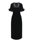 Fendi Black Viscose Cocktail Dress