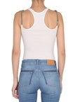 Stella McCartney White Cotton Tank Tops