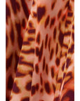 Stella McCartney Orange Silk Casual Dress