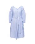 Stella McCartney Blue Cotton Casual Dress