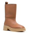 Stella McCartney Brown Polyethylene Ankle Boots