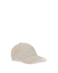 Ganni Beige Cotton Cap (Baseball Hat)