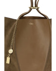 Chloé Beige Calf Leather Bos Taurus Shoulder Bag