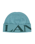 Lanvin Bicolor Virgin Wool Beanie