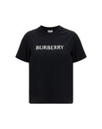 Burberry Black Cotton T-Shirt