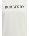 Burberry White Cotton T-Shirt