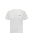 Jacquemus White Cotton T-Shirt
