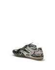 Miu Miu Gray Recycled Polyester Athletic Sneakers