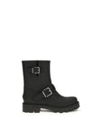 Jimmy Choo Black Polyurethane Rain Boots