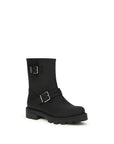 Jimmy Choo Black Polyurethane Rain Boots