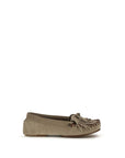 Paris Texas Gray Calf Leather Bos Taurus Moccassin