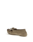 Paris Texas Gray Calf Leather Bos Taurus Moccassin