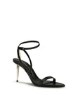 Tom Ford Black Goatskin Stiletto Heel Sandals