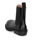 Bottega Veneta Black Calfskin Ankle Boots