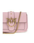 PINKO Multicolor Calf Leather Bos Taurus Shoulder Bag