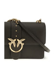PINKO Bicolor Calf Leather Bos Taurus Shoulder Bag