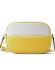 Michael Kors Bicolor Canvas Crossbody Bag