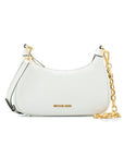 Michael Kors White Leather Shoulder Bag