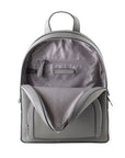 Michael Kors Gray Leather Backpack