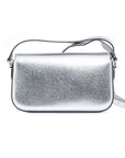 Michael Kors Gray Leather Shoulder Bag