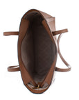 Michael Kors Brown Canvas Tote Bag