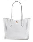 Michael Kors White Canvas Tote Bag