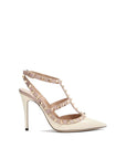 Valentino Garavani Beige Calfskin High Heel Pumps