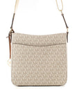 Michael Kors Beige Canvas Crossbody Bag