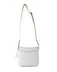 Michael Kors White Canvas Shoulder Bag