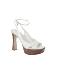 Guess Beige Other Fibres Platform Sandals