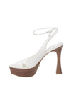 Guess Beige Other Fibres Platform Sandals
