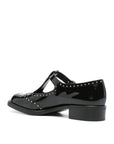 Miu Miu Black Calfskin Flats