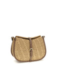 Etro Beige Raffia Shoulder Bag