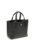 Burberry Black Calf Leather Bos Taurus Shoulder Bag
