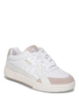 Palm Angels White Calfskin Low Top Sneakers