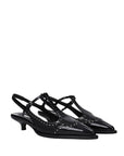 Miu Miu Black Calfskin High Heel Pumps