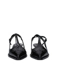 Miu Miu Black Calfskin High Heel Pumps