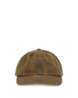 The Attico Brown Cotton Cap (Baseball Hat)