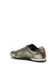 Gucci Black Calf Leather Bos Taurus Low Top Sneakers