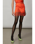Patrizia Pepe Orange Viscose Cocktail Dress
