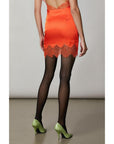 Patrizia Pepe Orange Viscose Cocktail Dress