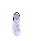 Alexander McQueen White Calf Leather Bos Taurus Platform Sneakers