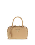 Prada Beige Calf Leather Bos Taurus Handbag