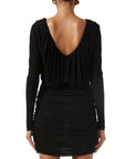 Saint Laurent Black Viscose Cocktail Dress