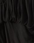 Saint Laurent Black Viscose Cocktail Dress