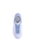 Alexander McQueen Blue Calf Leather Bos Taurus Platform Sneakers