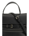 Moschino Black Calf Leather Bos Taurus Handbag